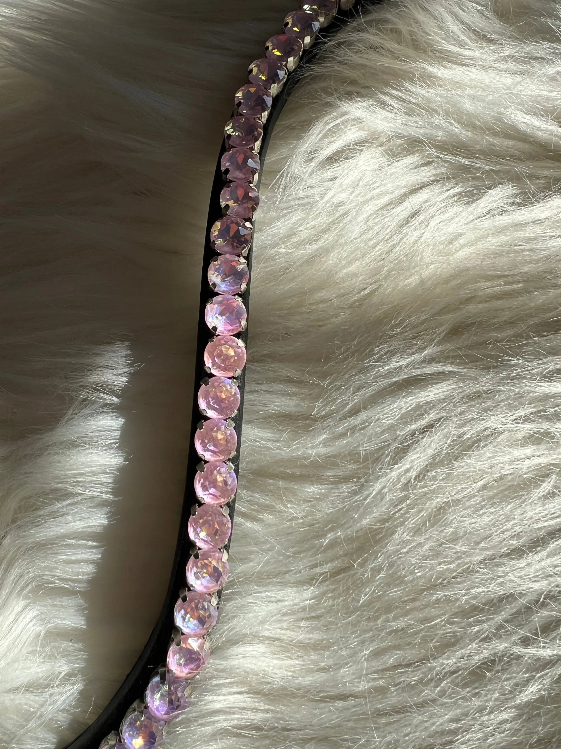 Stirnriemen Slim Day Glow 1 CR-Harmonyequestrian