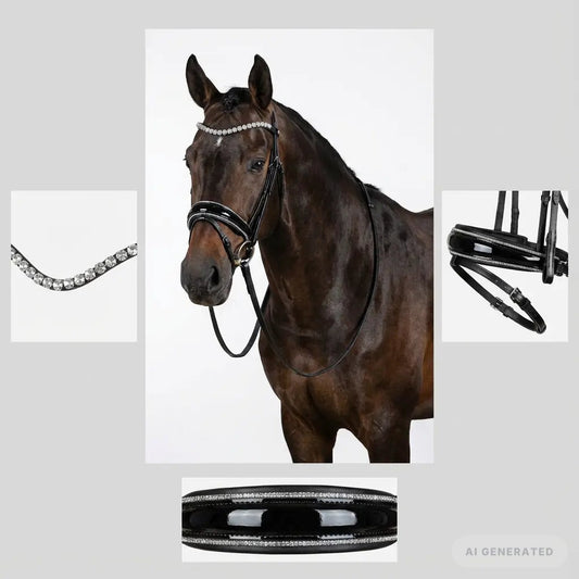 Classic Collection Silver Shine Trense Detail Genickstück