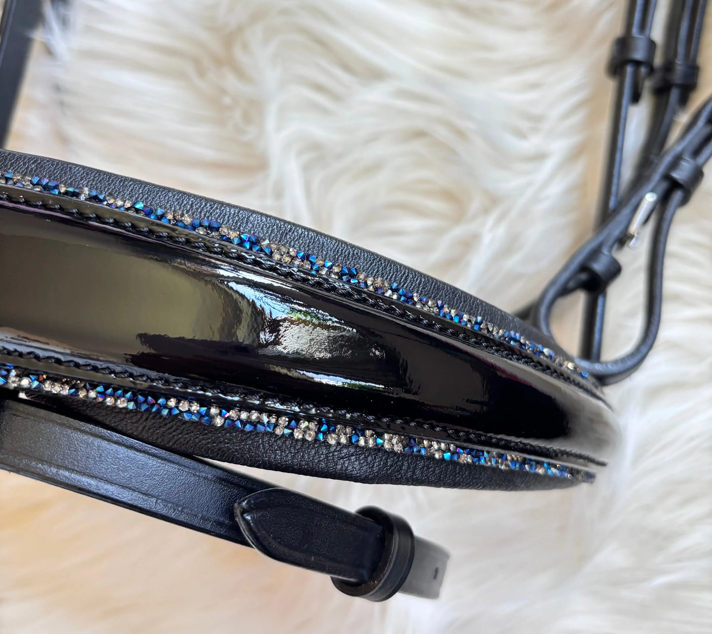 Trense Bluesa englisches Reithalfter XFULL CR-Harmonyequestrian