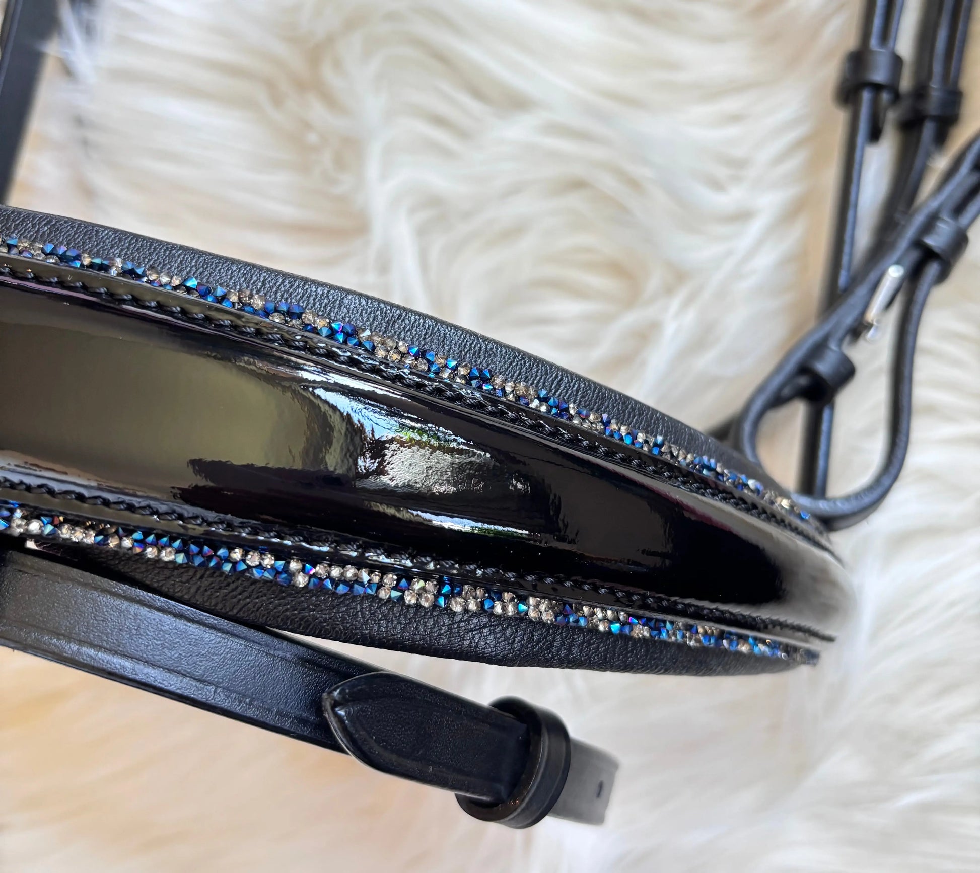 Trense Bluesa englisches Reithalfter XFULL CR-Harmonyequestrian