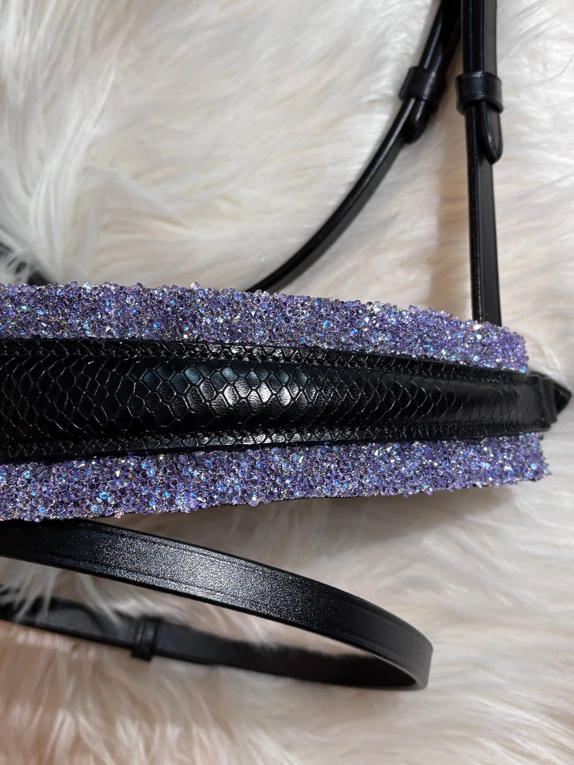 Trense Violett Lizard CR-Harmonyequestrian