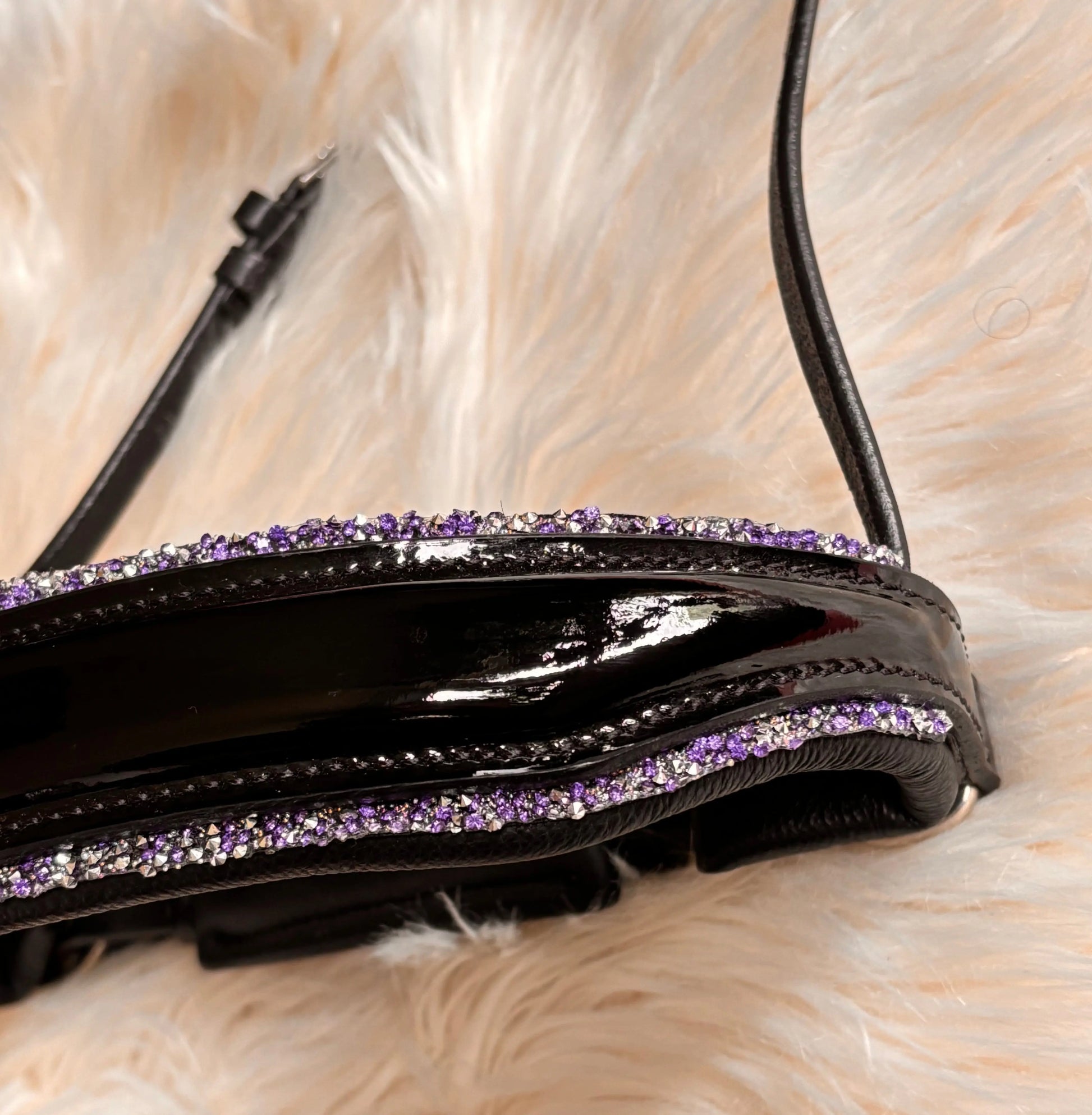 Nasenriemen Purple Bling CR-Harmonyequestrian