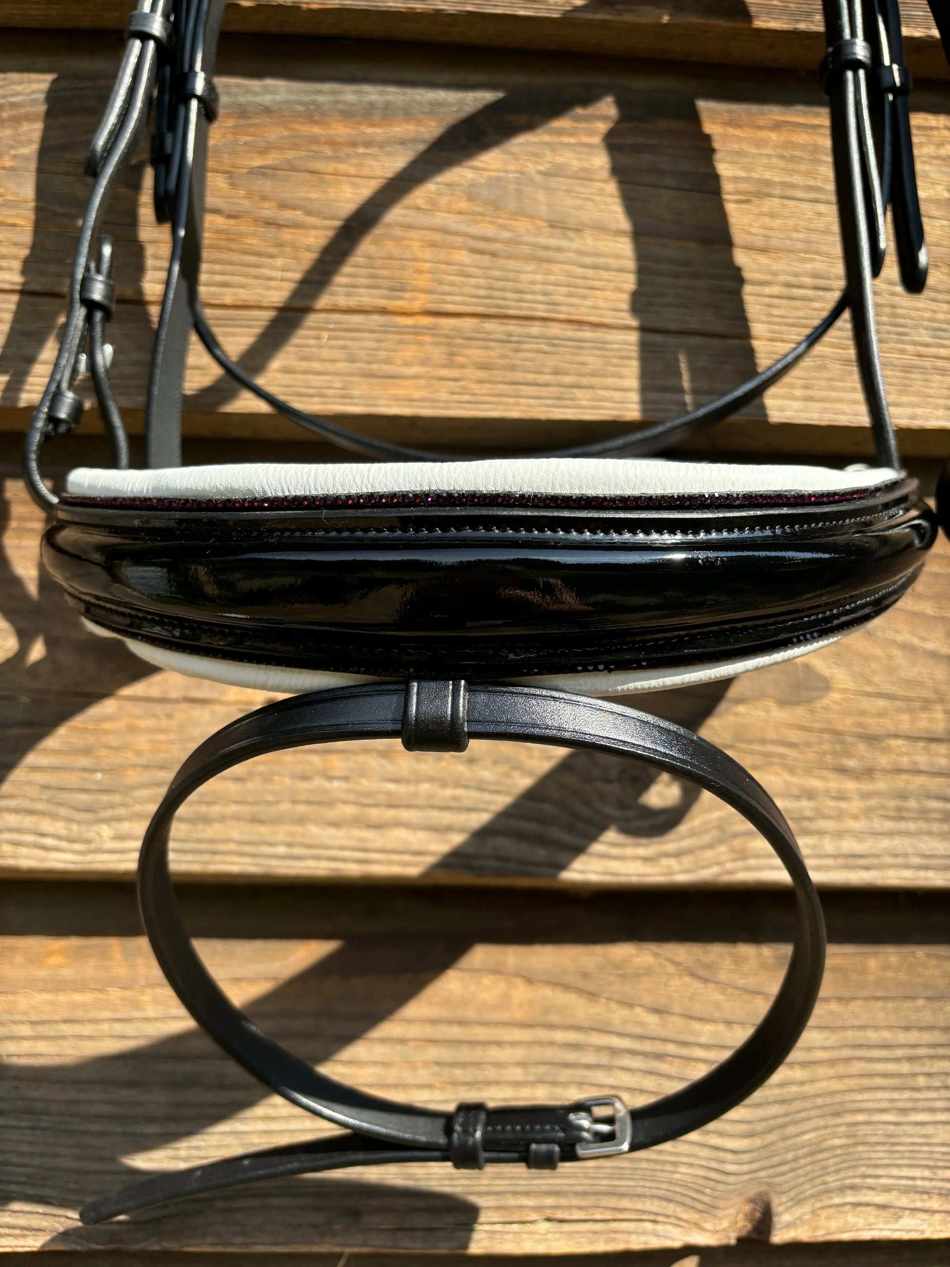 Lacktrense mit purple Crystals CR-Harmonyequestrian