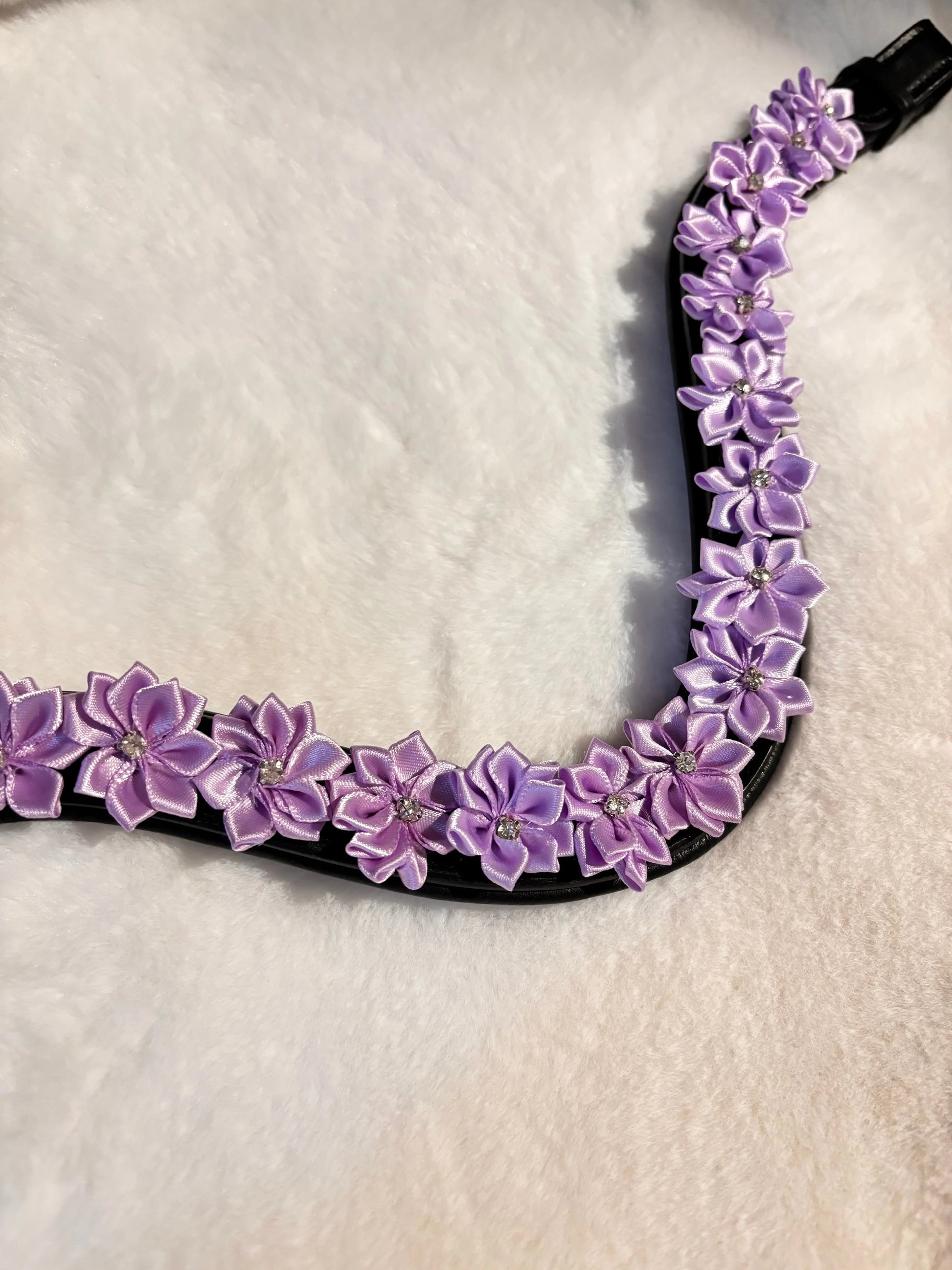 Blütenzauber Stirnriemen - CR-Harmonyequestrian