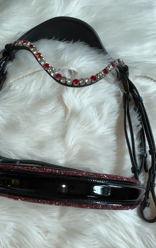 Ruby Noir – Ein Statement in Lack & Glitzer Vollblut CR-Harmonyequestrian