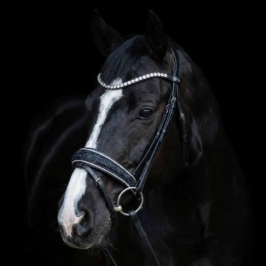 Ridehalfter Blu Fiore CR-Harmonyequestrian