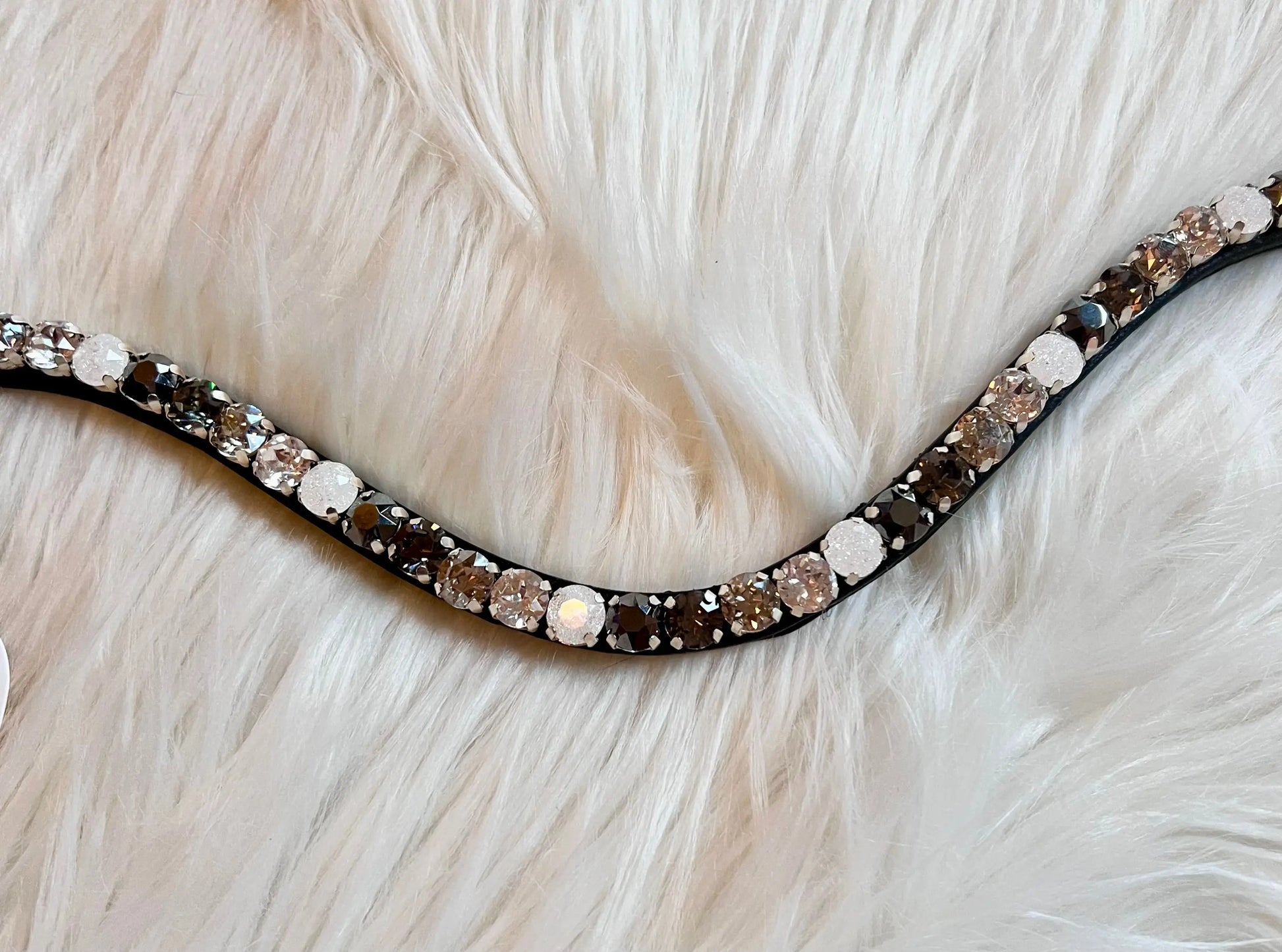 Stirnriemen Dark Ice CR-Harmonyequestrian