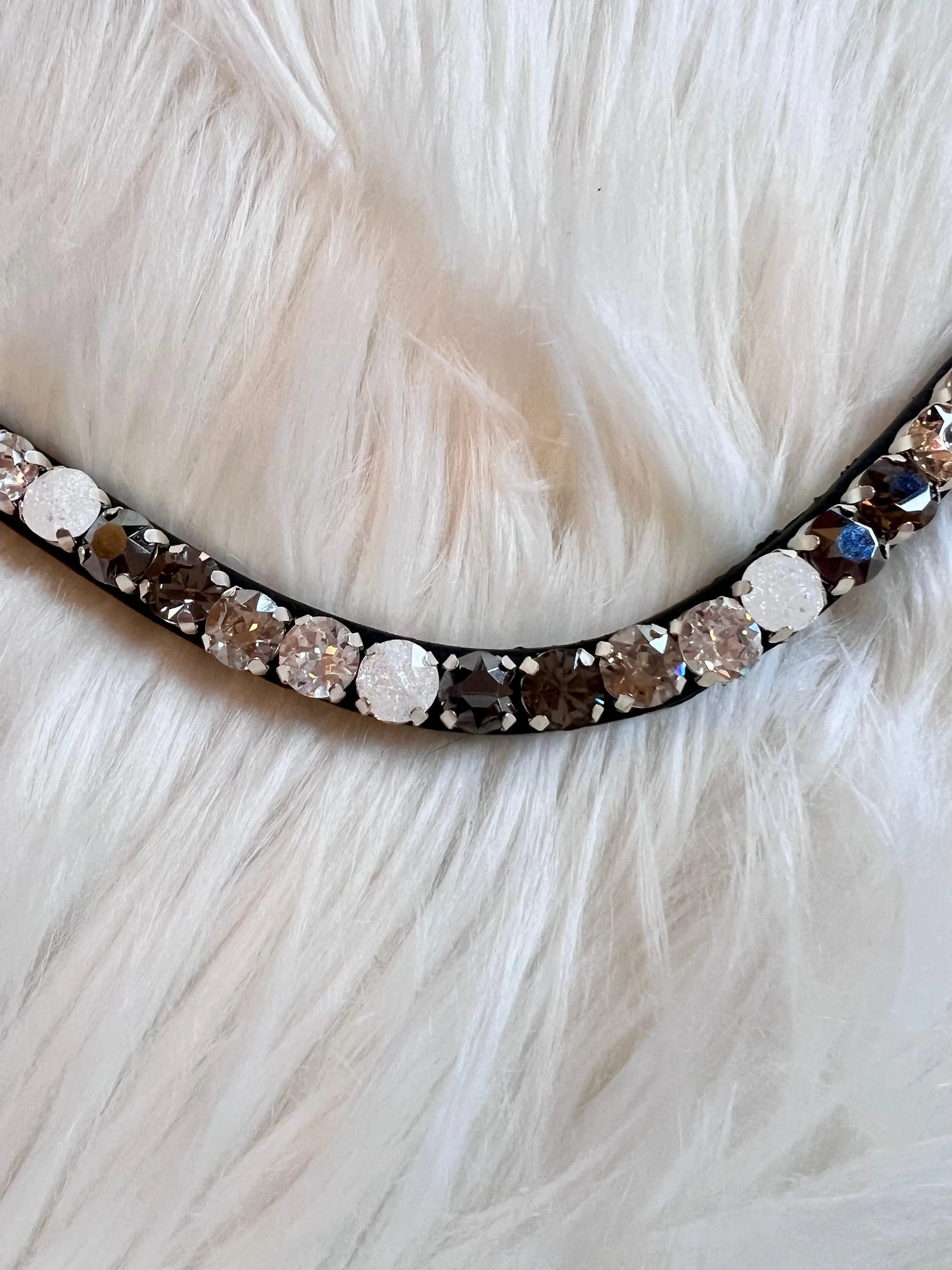 Stirnriemen Dark Ice CR-Harmonyequestrian