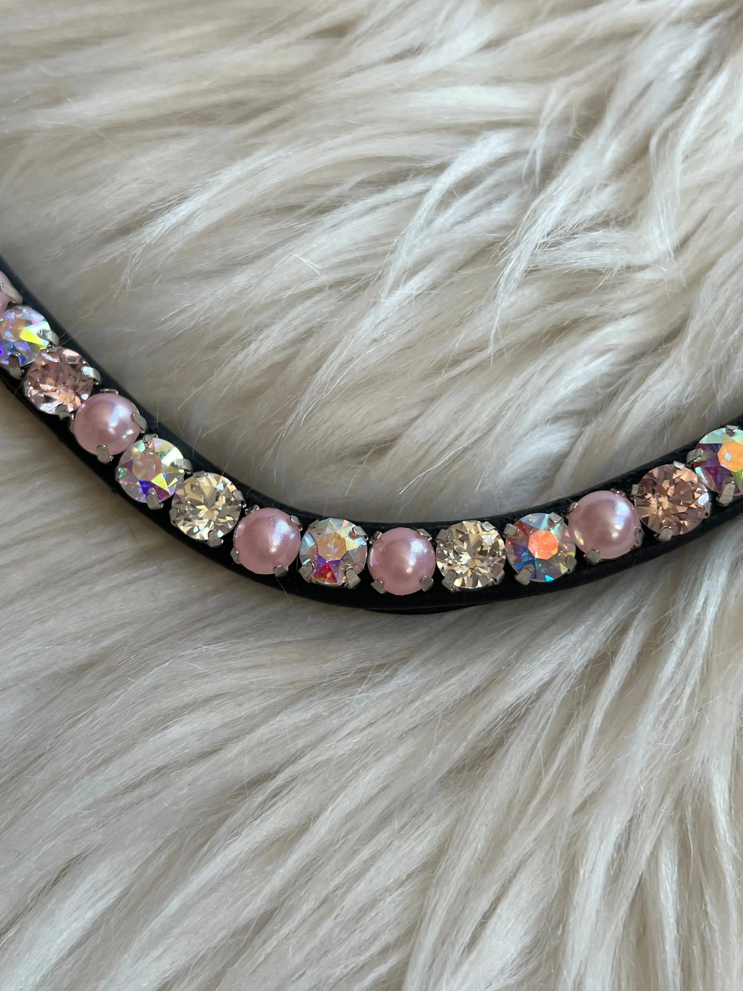 Stirnriemen Slim Pearly Dream CR-Harmonyequestrian