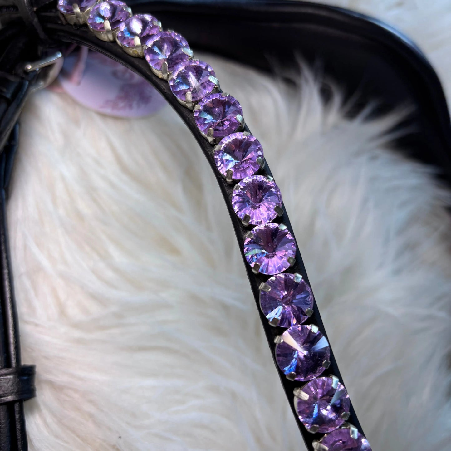 Kristall-Trense "Purple Elegance" CR-Harmonyequestrian