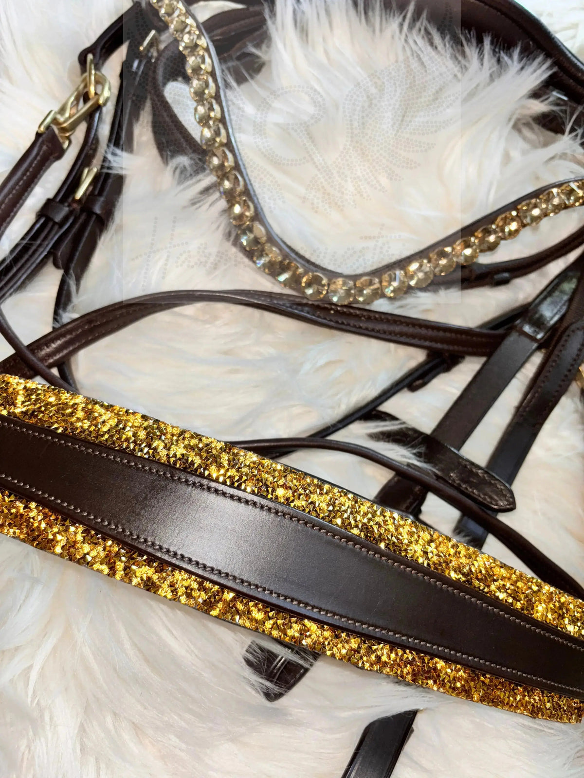 Édition Or LACK - Brideau Harmony - brideau sans mors CR-Harmonyequestrian