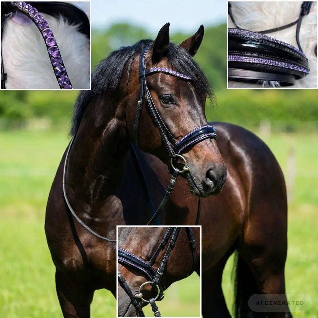 Krystal-Trense "Purple Elegance" - CR-Harmonyequestrian