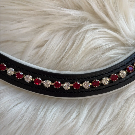 Stirnriemen Slim Leder CR-Harmonyequestrian