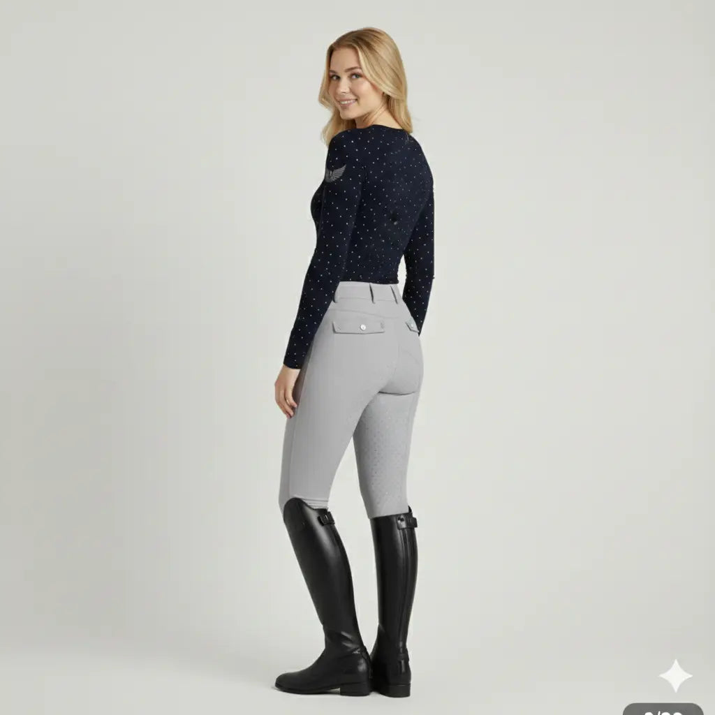 Reithose Luxe SECOND SKIN PERFORMANCE RIDING TIGHTS CR-Harmonyequestrian