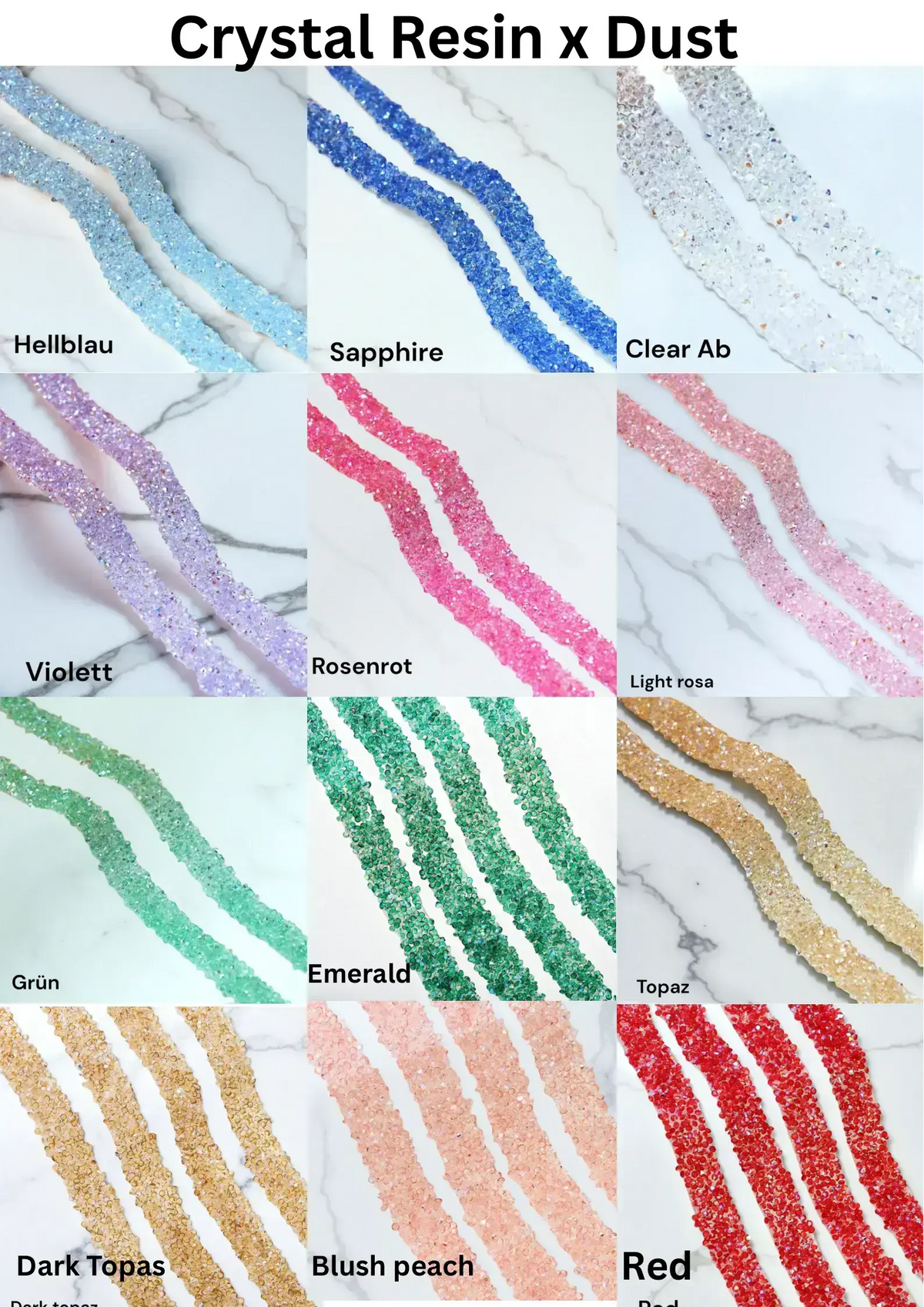 Glitterpad mit deinem Wunschglitzer CR-Harmonyequestrian