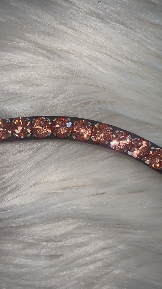 Browband Slim Apricot