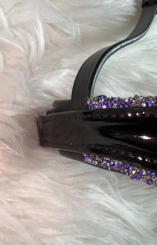 Brotte de nez pourpre bling