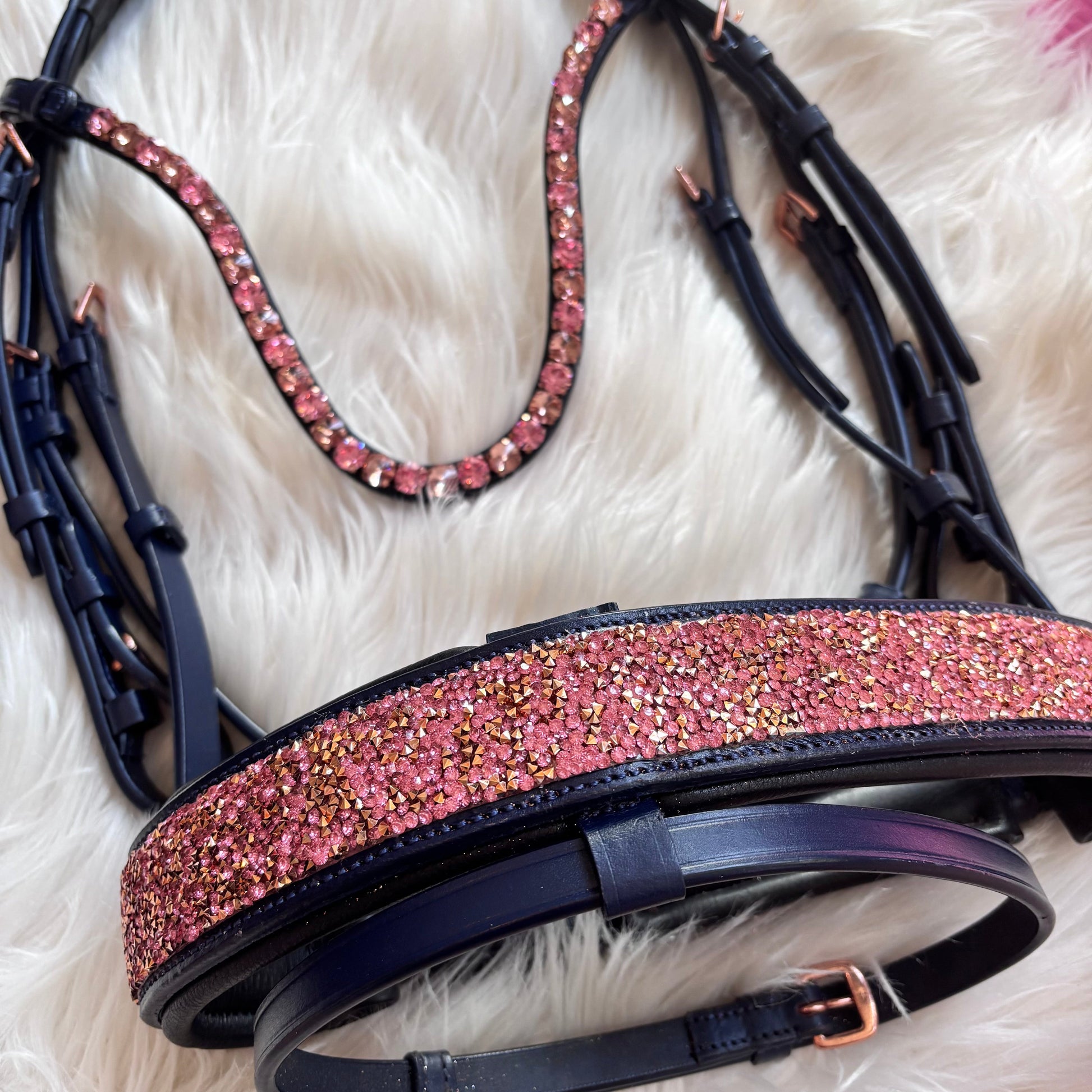 Trense Blue Roségold CR-Harmonyequestrian