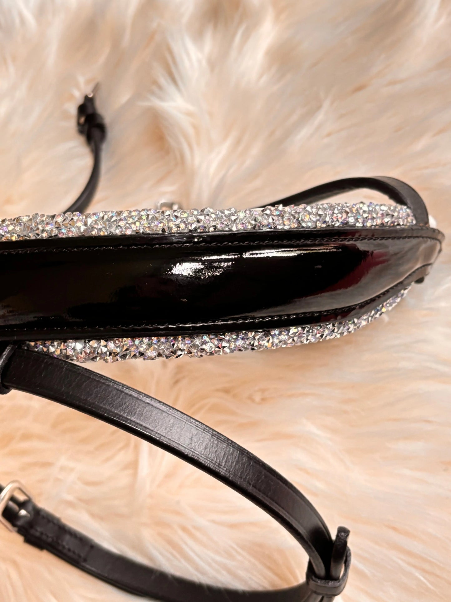 Signature Black - erstelle deinen Glitzer selbst - Trense, Kandare, Nasenriemen