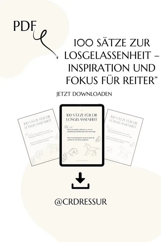 100 Sätze zur Losgelassenheit – Inspiration und Fokus für Reiter CR-Harmonyequestrian