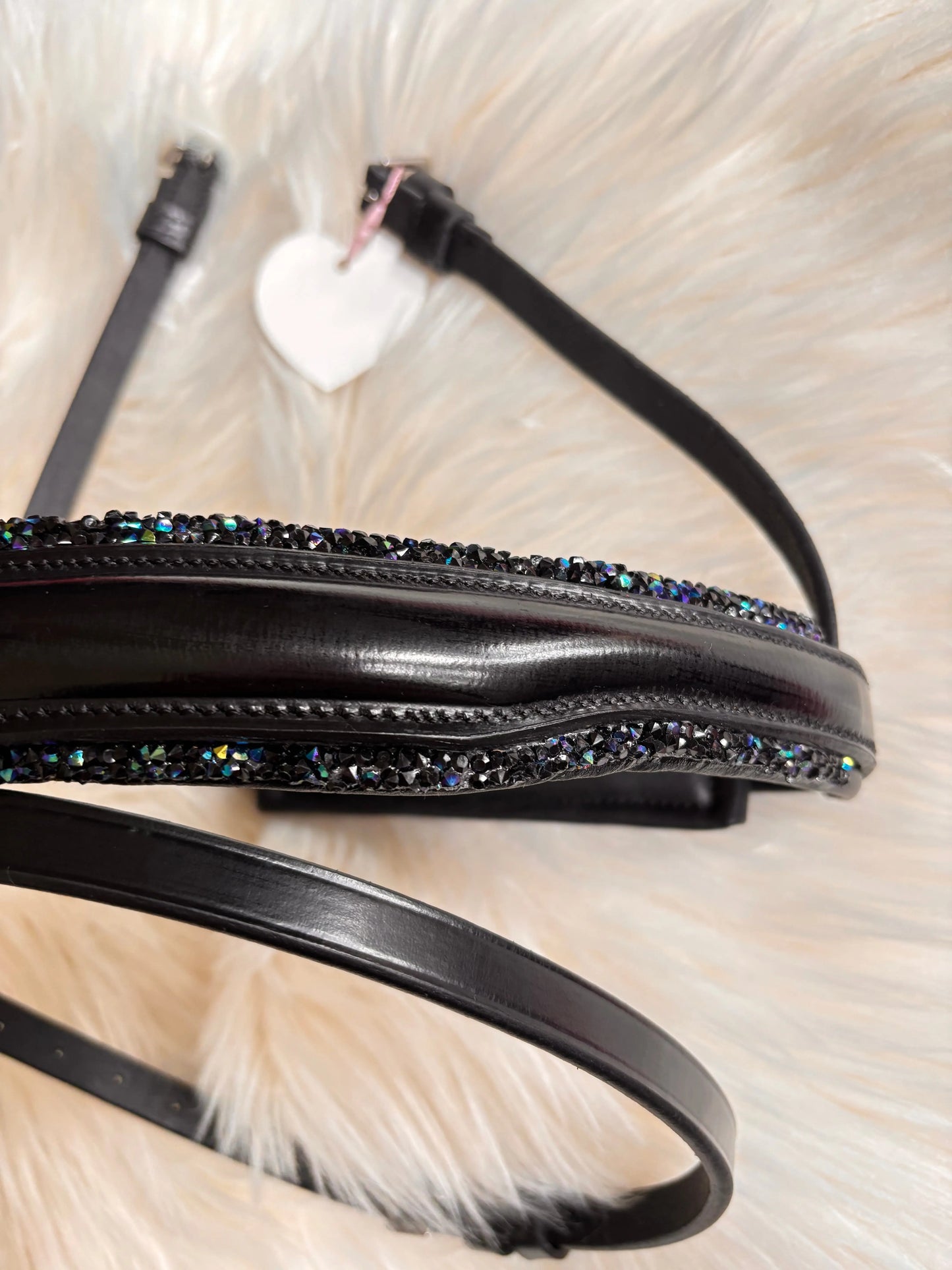 Signature Black - erstelle deinen Glitzer selbst - Trense, Kandare, Nasenriemen