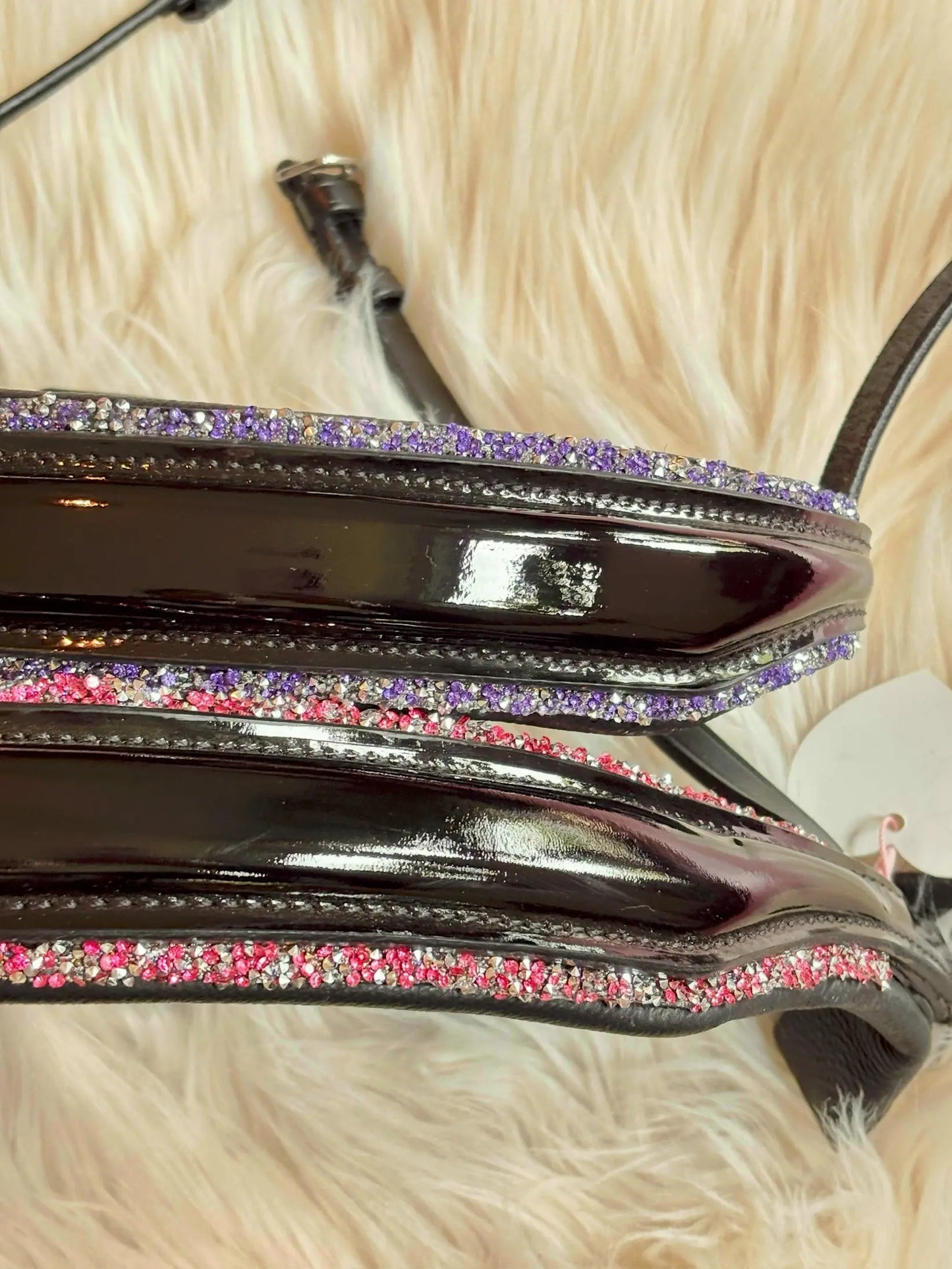 Signature Black - erstelle deinen Glitzer selbst - Trense, Kandare, Nasenriemen