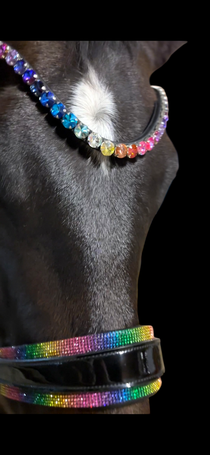 Rainbow Deluxe Stirnriemen CR-Harmonyequestrian