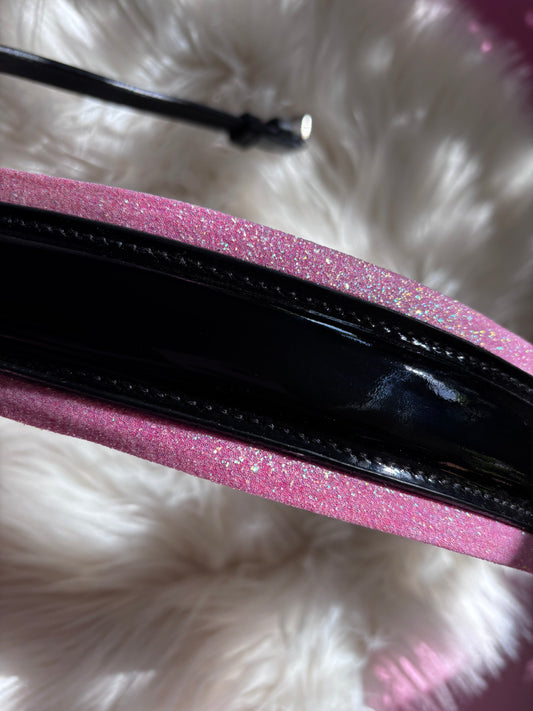 Pink Stardust“ – Nasenriemen für Kandaren & Trensen mit oder ohne Sperrriemen