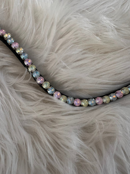 Pastel Aurora Stirnriemen- Slim CR-Harmonyequestrian