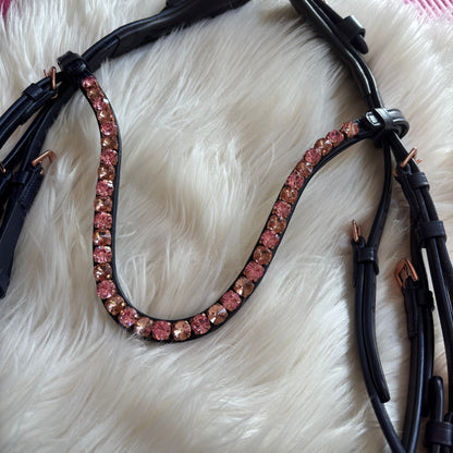 Trense Blue Roségold CR-Harmonyequestrian