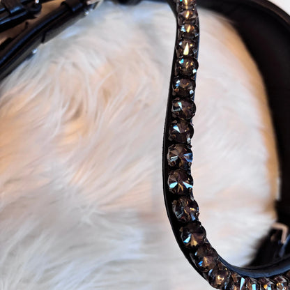 Black Flower Trense CR-Harmonyequestrian