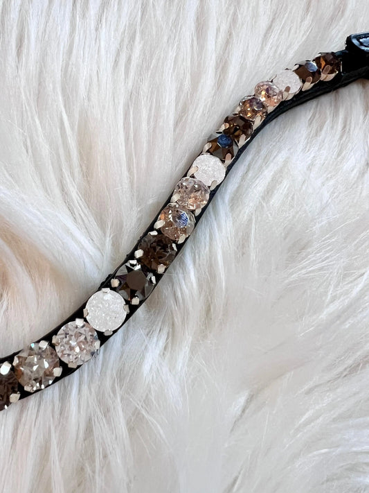 Stirnriemen Dark Ice CR-Harmonyequestrian