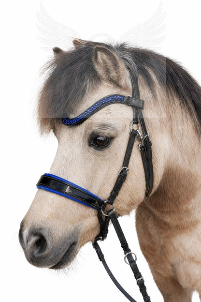 CR Harmonybridle für die ganz kleinen, Shetty und Mini - gebisslose Trense für Pferde - Ansicht 4