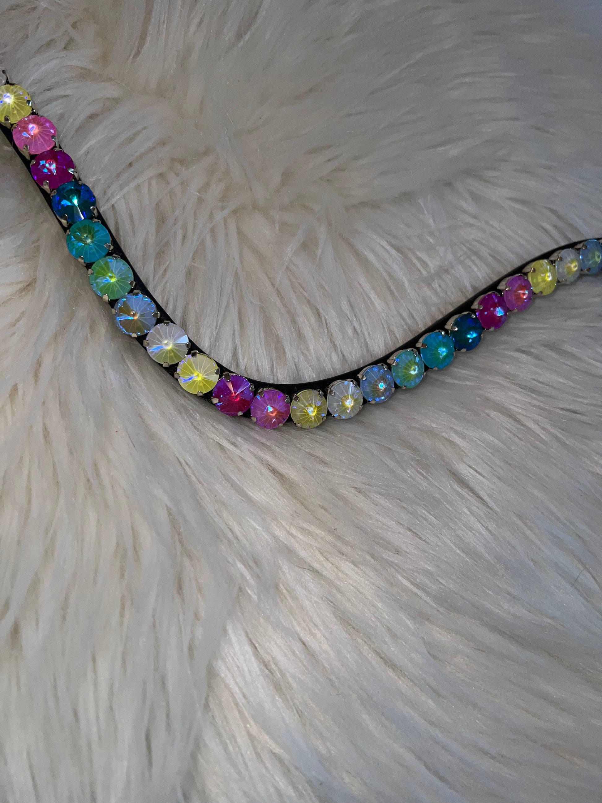 Opal Dream Stirnriemen – 12 mm Crystals CR-Harmonyequestrian