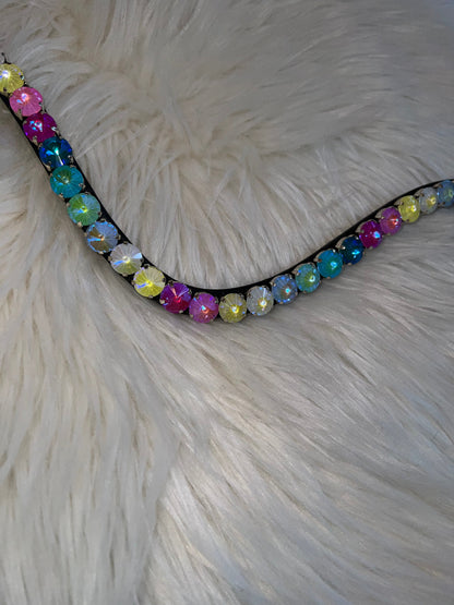 Opal Dream Stirnriemen – 12 mm Crystals CR-Harmonyequestrian