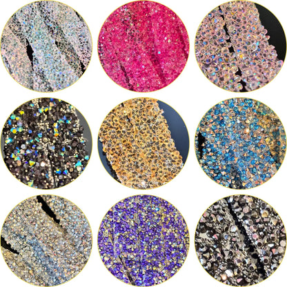Signature Black - erstelle deinen Glitzer selbst - Trense, Kandare, Nasenriemen