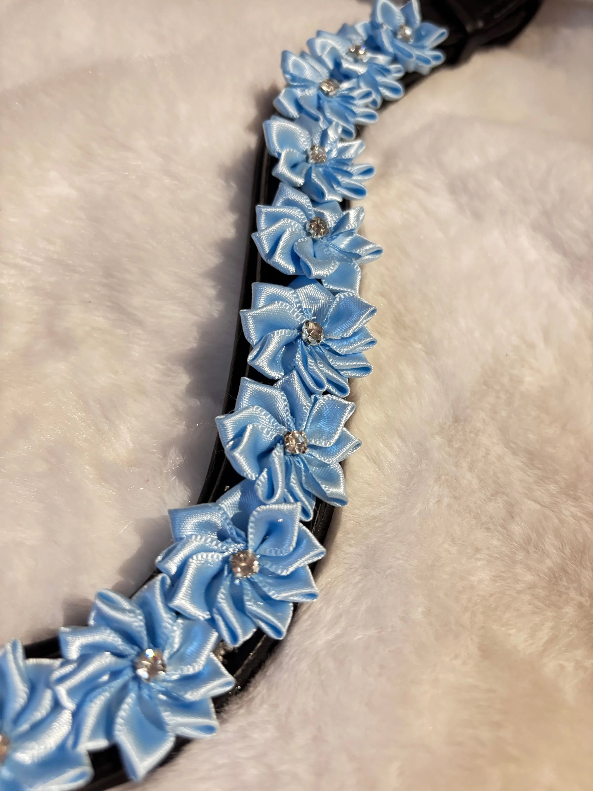 Blütenzauber Stirnriemen - CR-Harmonyequestrian