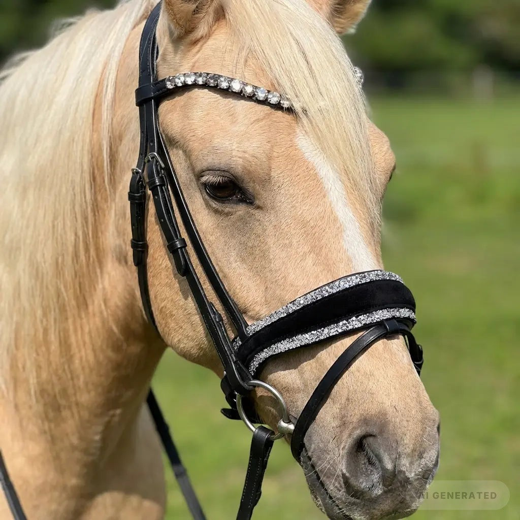 Englische Trense mit Wildleder CR-Harmonyequestrian