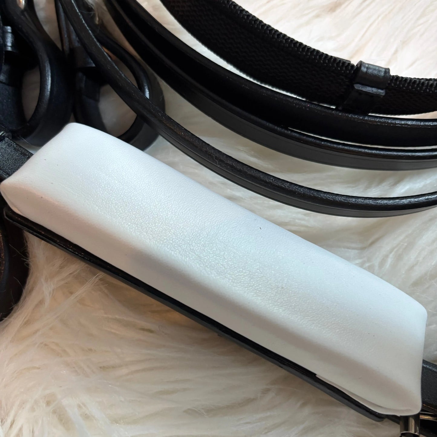 Kandarenzaum „Silver Lace“ – 4 Reihen Crystal Rocks CR-Harmonyequestrian