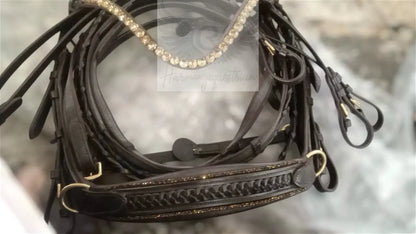 Midnight Supreme CR-Harmonyequestrian   Geflochtene Trense