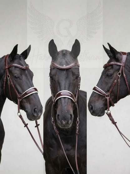 NEW PRODUCT LAUNCH Kroko Edition CR Harmonybridle - gebisslose Trense für Pferde - Ansicht 8