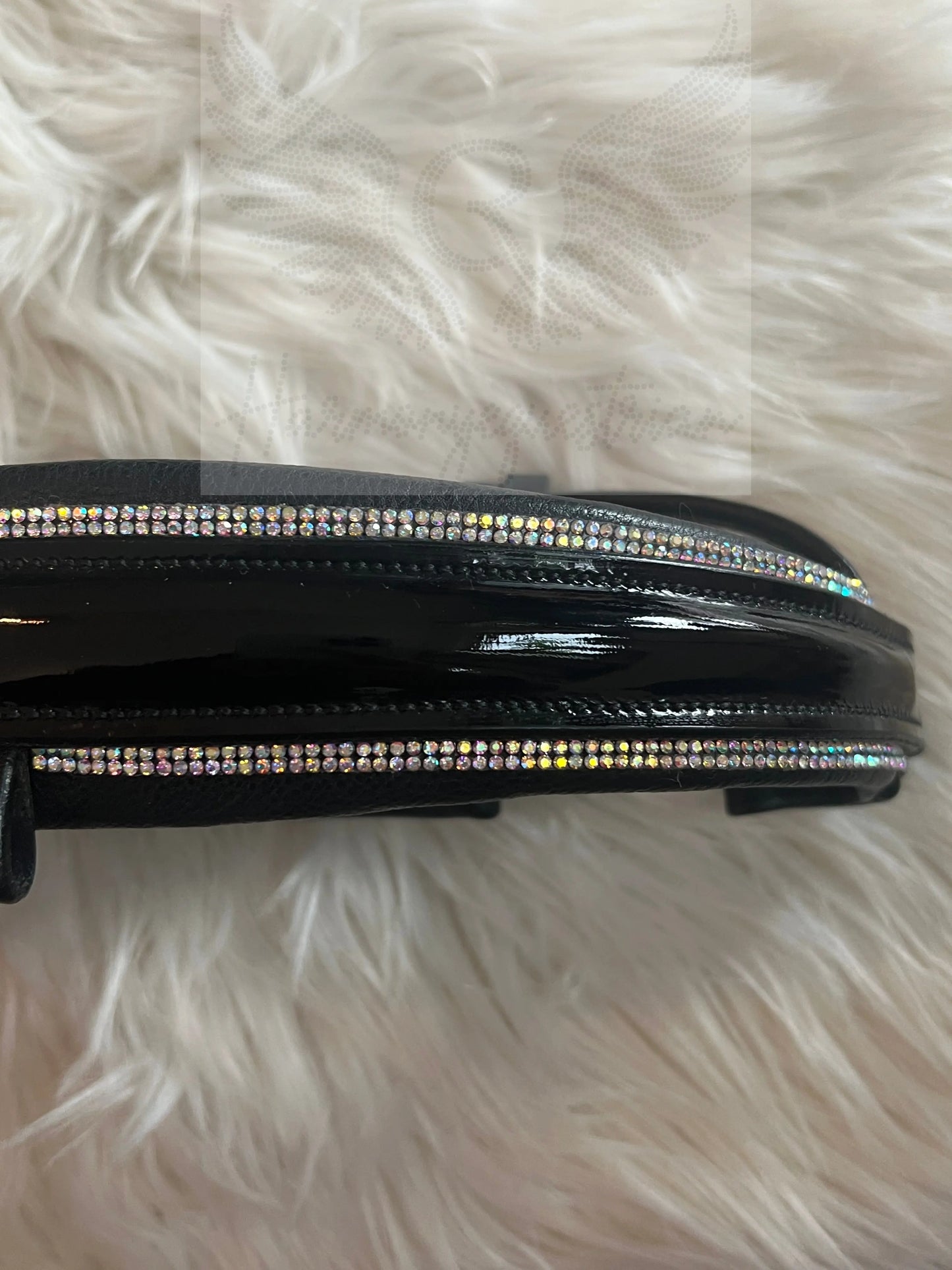 Nasenriemen Crystal Rosa und Crystal AB - Nasenriemen für anatomische Trensen - Ansicht 6