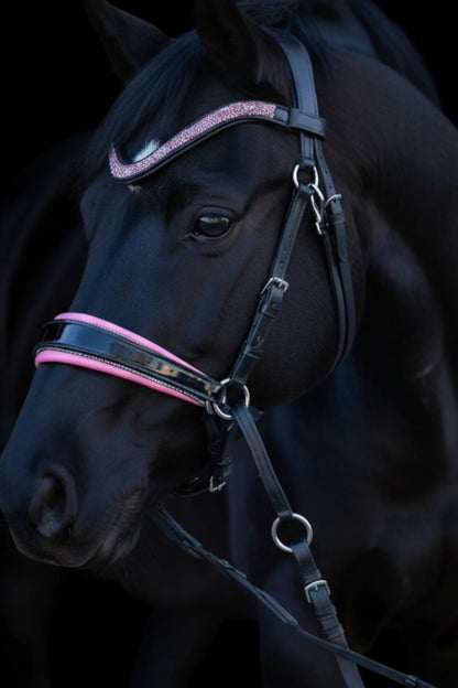Pink Edition CR Harmonybridle gebisslos - gebisslose Trense für Pferde - Ansicht 1