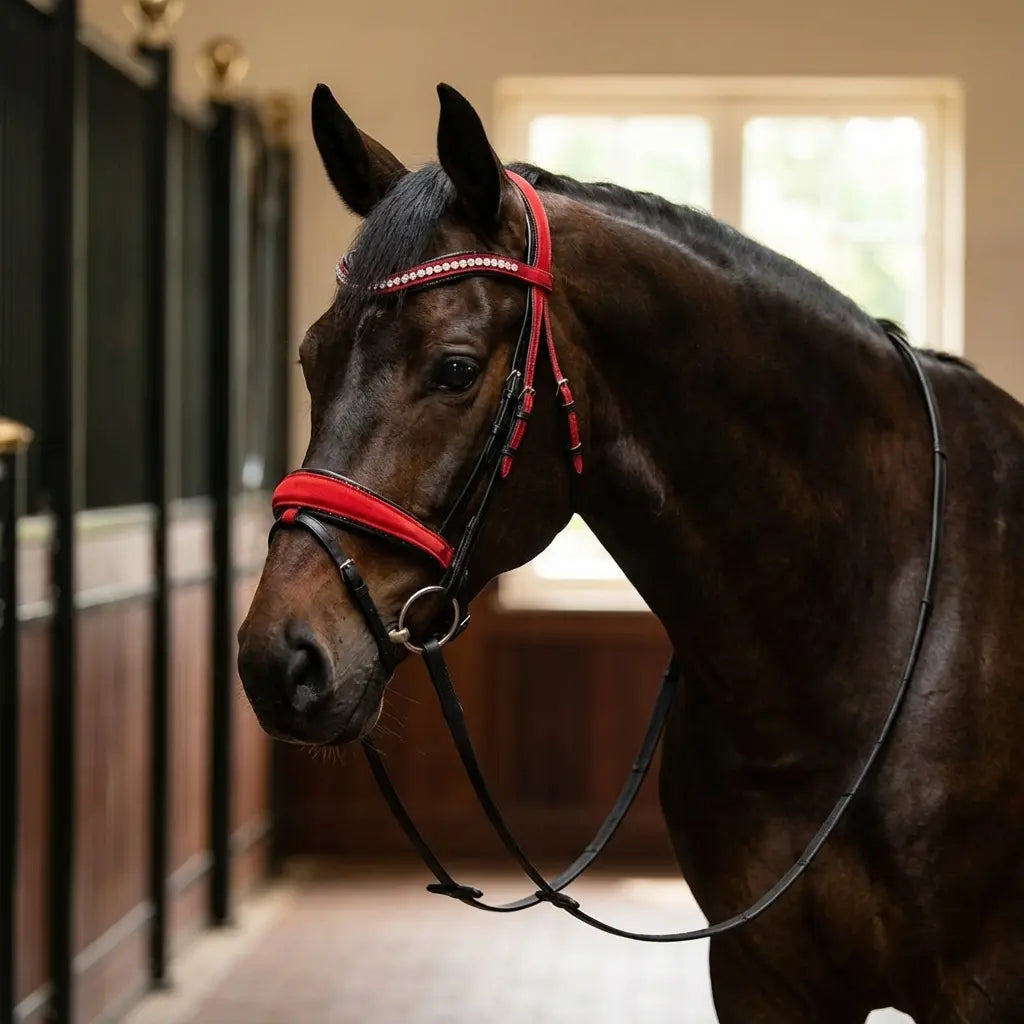 Red Velvet Trense WB CR-Harmonyequestrian