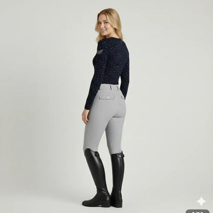 Reithose Luxe SECOND SKIN PERFORMANCE RIDING TIGHTS CR-Harmonyequestrian