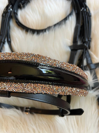 Signature Black - erstelle deinen Glitzer selbst - Trense, Kandare, Nasenriemen CR-Harmonyequestrian