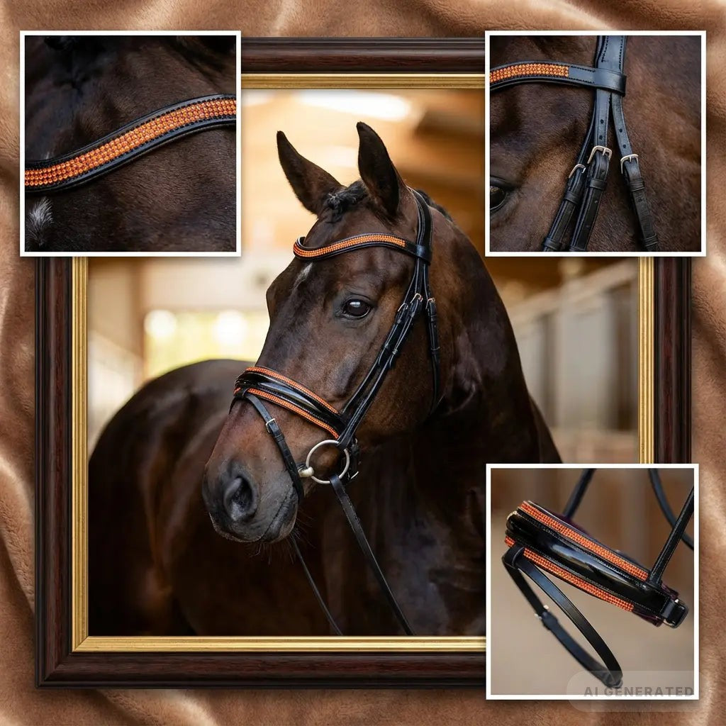 Sunflare Deluxe Bride de nez CR-Harmonyequestrian