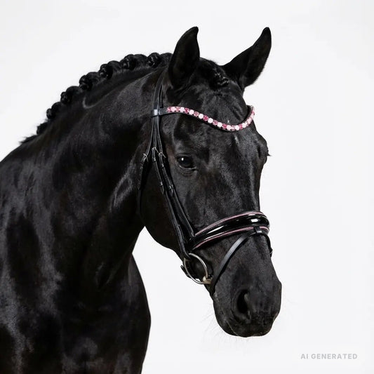 Baby Pink Trense Rosa anatomisch Gesamtansicht