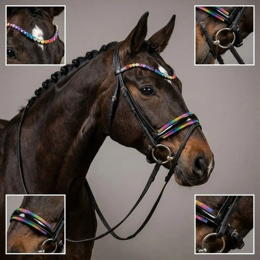 Trense Rainbow Crystal CR-Harmonyequestrian