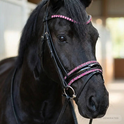 Rose Couture Trense Rosa Crystals Gesamtansicht